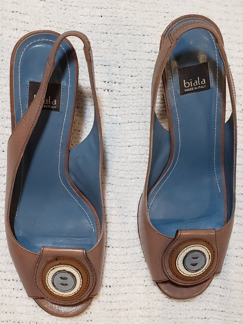 Biala Brown Heels size 7